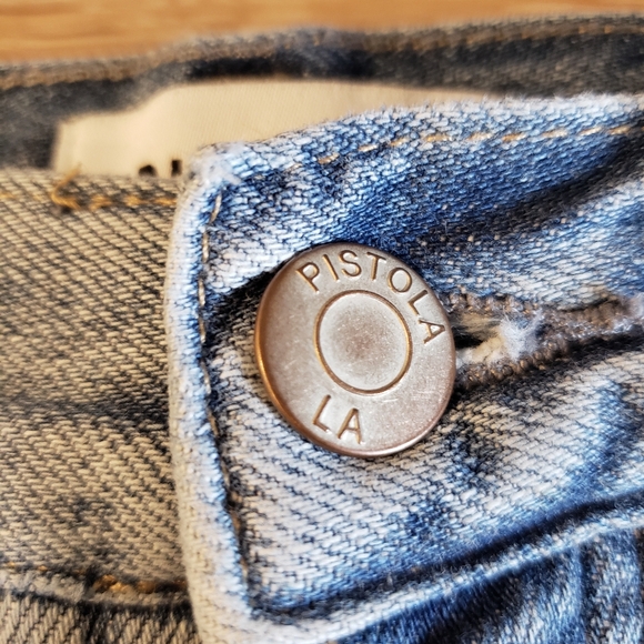 Pistola Charlie high rise straight jeans in cabo size 26 - Picture 12 of 16